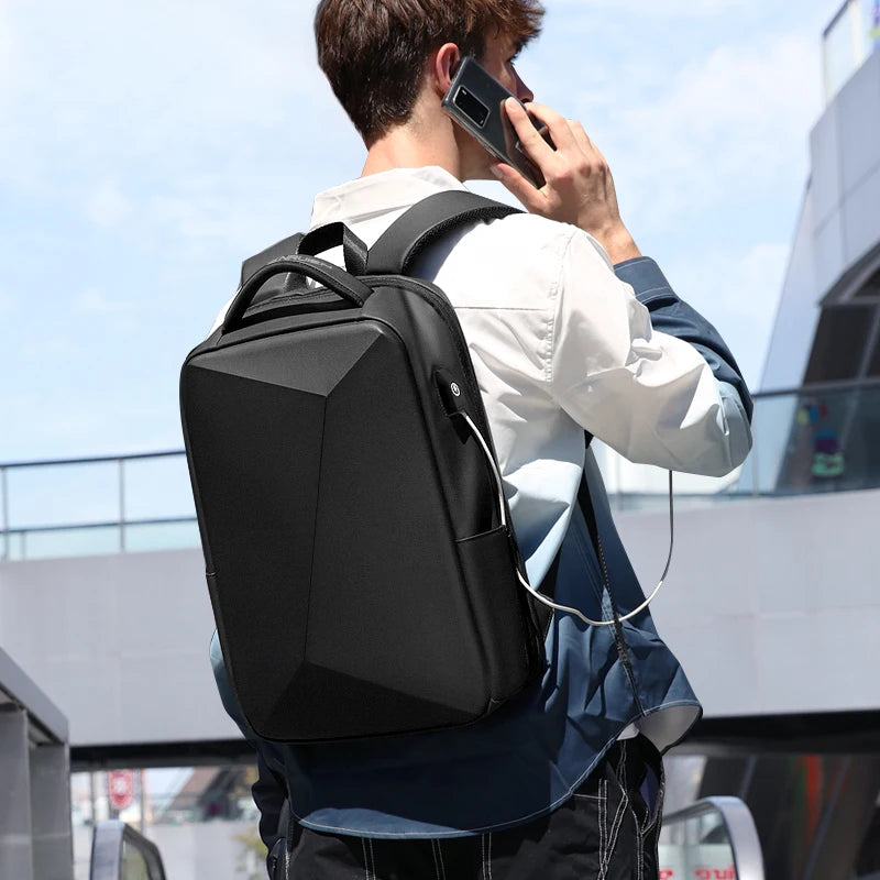 FENRUIEN Anti-Theft Waterproof Laptop Backpack with USB Port