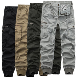 Men's Camouflage Tactical Cargo Jogger Pants