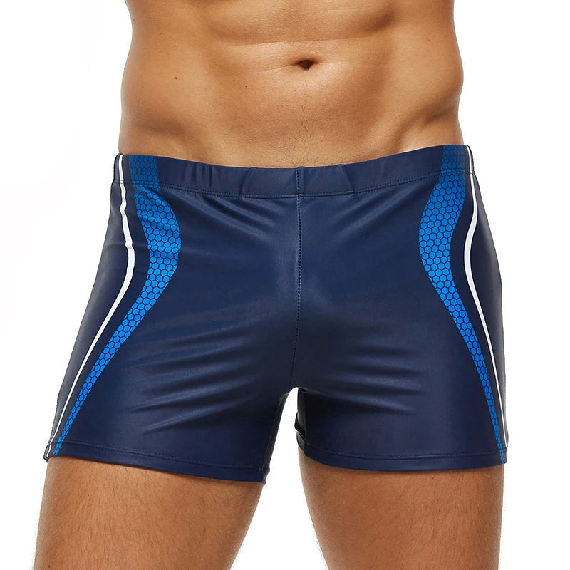 ESCATCH Men's Quick Dry Shark Swim Trunks