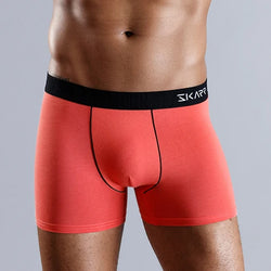 SKARR Men's Cotton Boxer Shorts - Soft Everyday Underwear