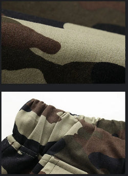 Men's Cotton Camo Jogger Sweatpants