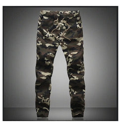 Men's Cotton Camo Jogger Sweatpants