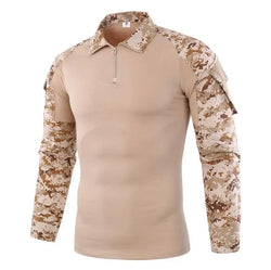 Men's Rapid Assault Camo Tactical Long Sleeve Shirt