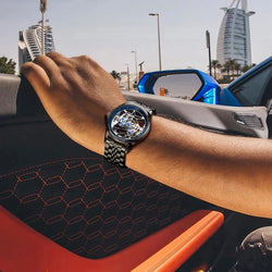 AILANG Skeleton Steampunk Automatic Mechanical Watch