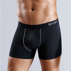 SKARR Men's Cotton Boxer Shorts - Soft Everyday Underwear