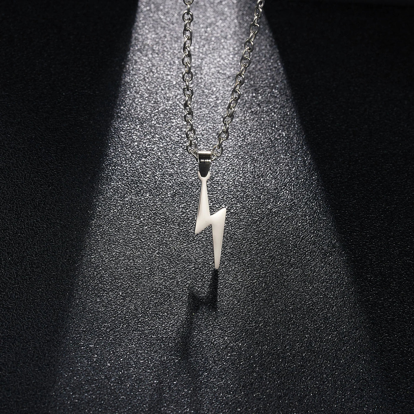 Rinhoo Dragon Flame Leather Chain Pendant Necklace