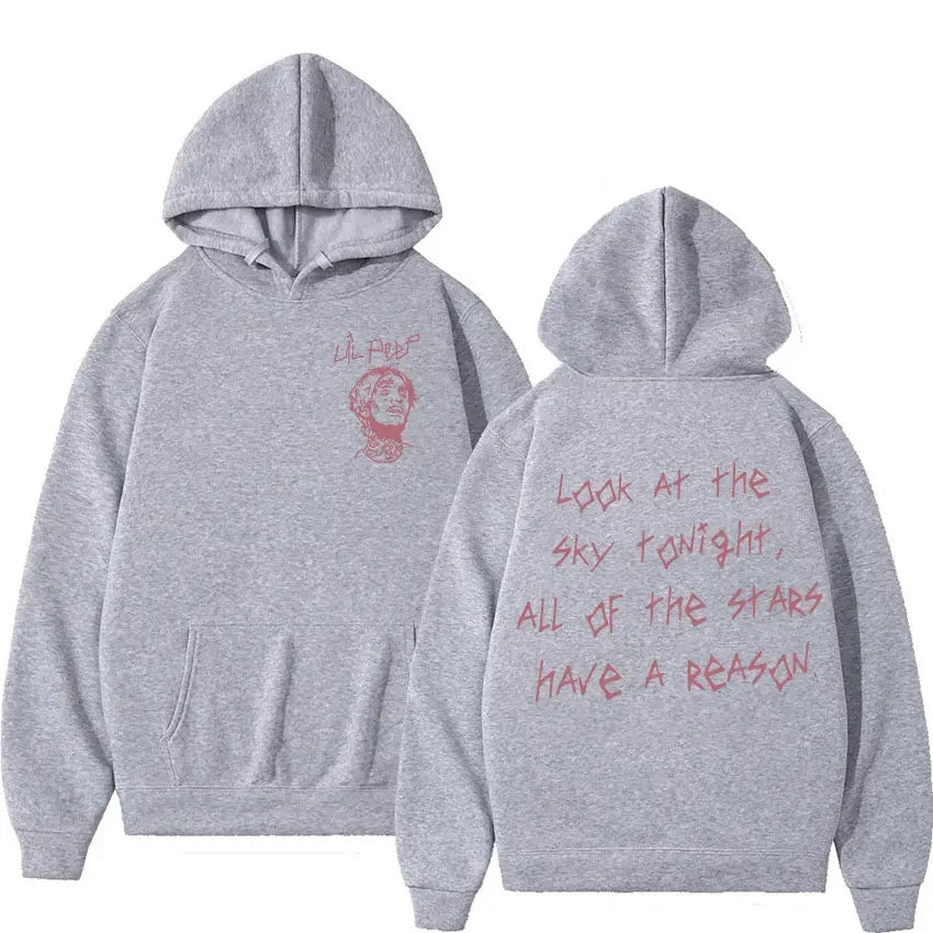 Gothic Tour Style Hip Hop Hoodie - Unisex Casual Pullover Sweatshirt