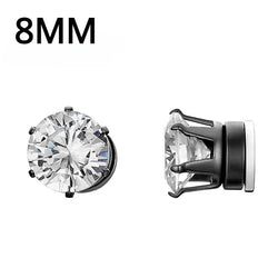 Crystal Magnetic Non-Piercing Ear Studs