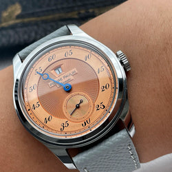 Pierre Paulin 38mm Jumping Hour Automatic Watch