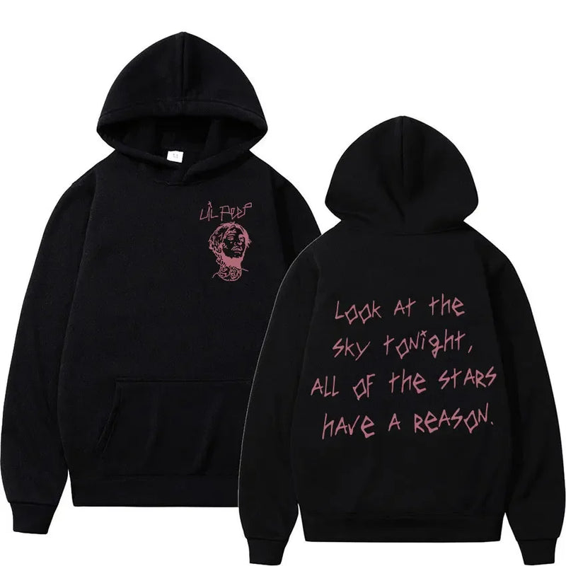 Gothic Tour Style Hip Hop Hoodie - Unisex Casual Pullover Sweatshirt