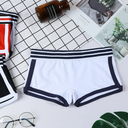 Women's 40S Cotton Boyshorts - Soft Yoga and Gym Underwear