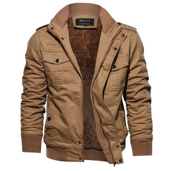 Men's Breathable Multi-Pocket Tactical Motorcycle Jacket