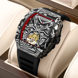Fully Automatic Skeleton Mechanical Business Watch