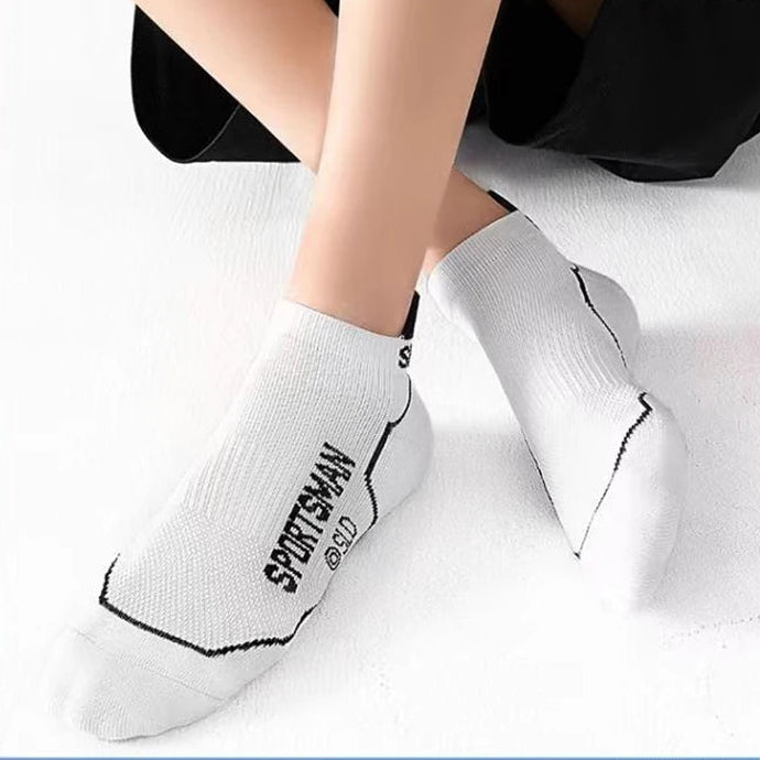 Breathable Men Ankle Socks - Mesh Athletic Summer Socks Set