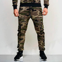 Men's Loose Camouflage Harem Cargo Jogger Pants