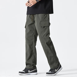 Men's Multi-Pocket Cotton Harem Cargo Joggers