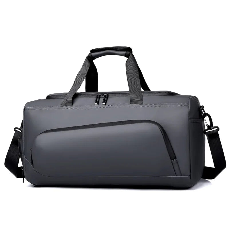 Large Capacity Travel Duffel Bag - Multi-Compartment Gym Bag with Shoe Storage