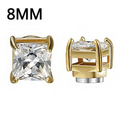 Crystal Magnetic Non-Piercing Ear Studs