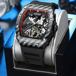 Fully Automatic Skeleton Mechanical Business Watch