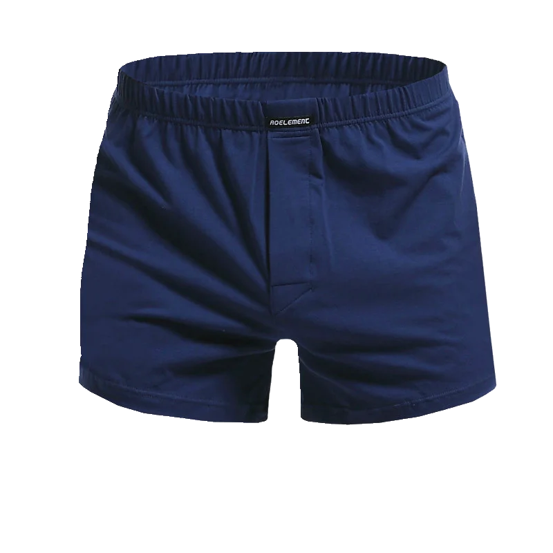 Men's Cotton Elastane Boxer Shorts - 2-Piece Sleepwear Set