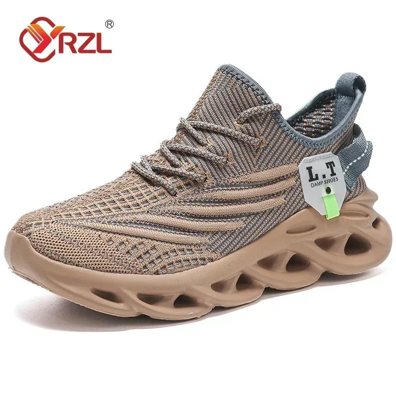 Breathable Mesh Running Sneakers - Shock Absorbing Jogging Shoes