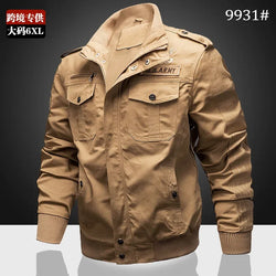 Men's Breathable Multi-Pocket Tactical Motorcycle Jacket