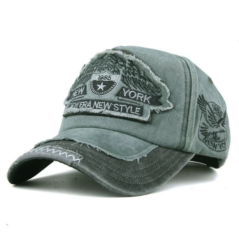 Xthree Cotton Leisure Baseball Cap - Adjustable Sun Protection Snapback