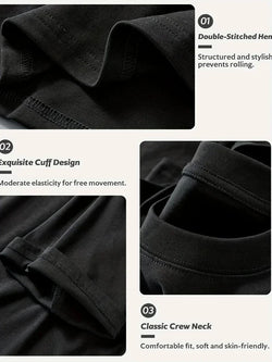 Men's Loose Fit Drawstring Straight-Leg Jogger Pants