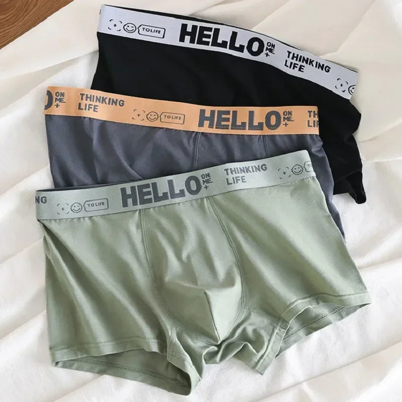 Men's Quick-Dry Stretch Boxer Trunks - Breathable Multi-Pack