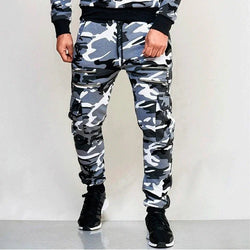 Men's Loose Camouflage Harem Cargo Jogger Pants