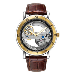 Golden Bridge Skeleton Automatic Mechanical Watch