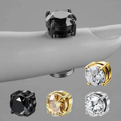 Crystal Magnetic Non-Piercing Ear Studs