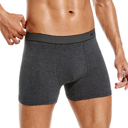 SKARR Men's Cotton Boxer Shorts - Soft Everyday Underwear