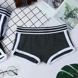 Women's 40S Cotton Boyshorts - Soft Yoga and Gym Underwear