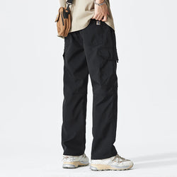 Men's Multi-Pocket Cotton Harem Cargo Joggers
