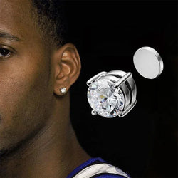 Crystal Magnetic Non-Piercing Ear Studs