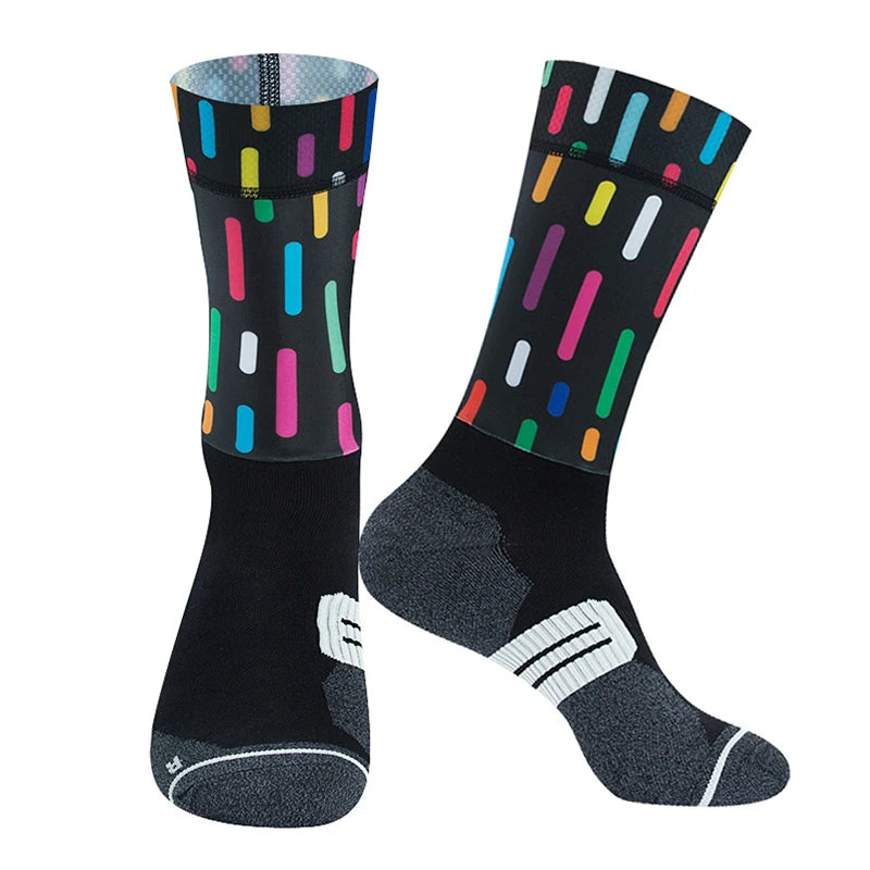 Compression Cycling Sport Socks - Anti-Slip Racing Street Socks