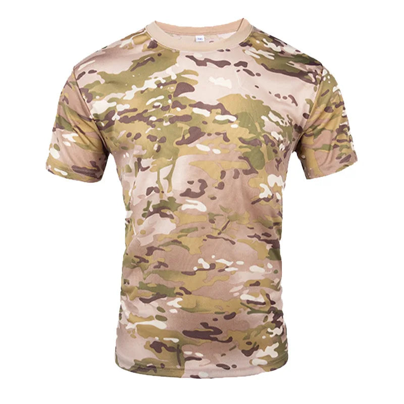 Men's Tactical Camouflage Quick-Dry T-Shirt