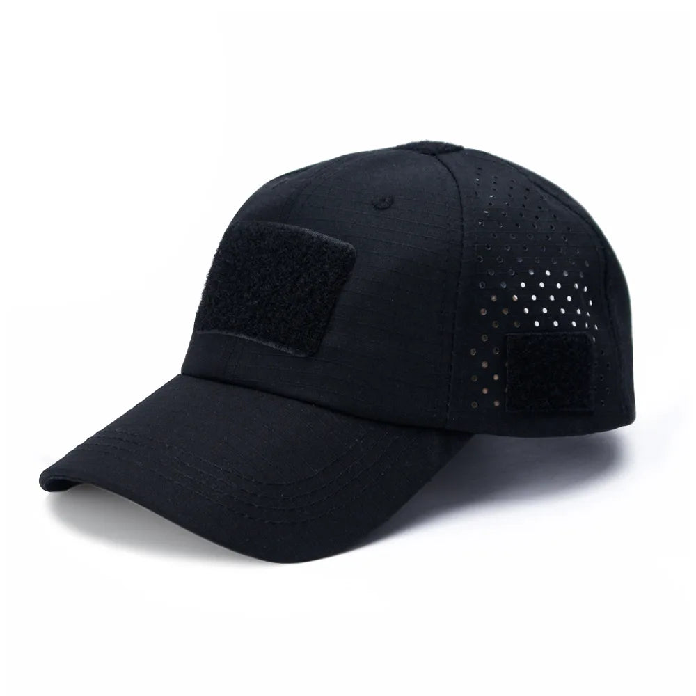 Breathable Camouflage Baseball Cap - Tactical Outdoor Sun Hat