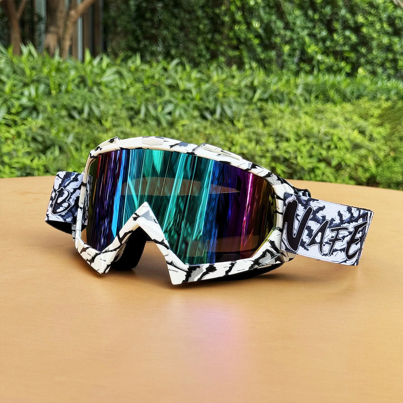 HD Lens Off-Road Motorcycle Goggles - Unisex Riding Eyewear