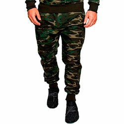 Men's Loose Camouflage Harem Cargo Jogger Pants