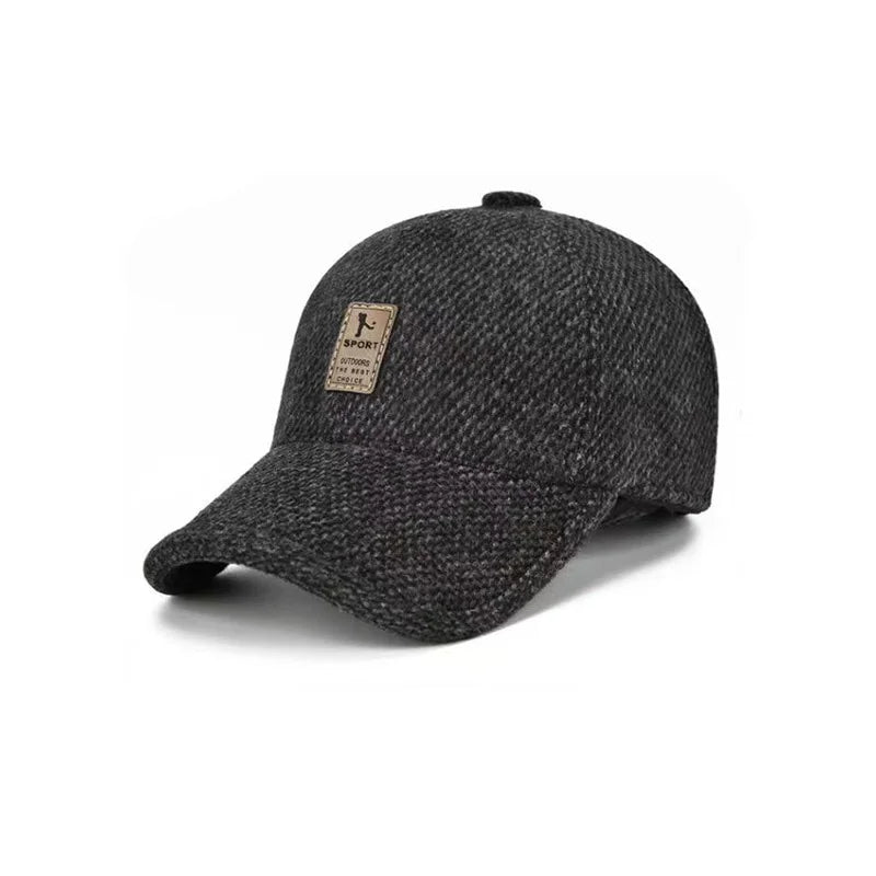Cotton Dad Baseball Hat - Autumn Winter Windshield Sun Cap