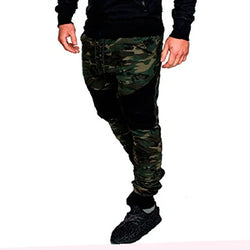 Men's Loose Camouflage Harem Cargo Jogger Pants