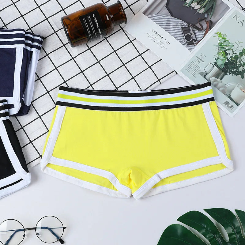 Women's 40S Cotton Boyshorts - Soft Yoga and Gym Underwear
