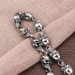 Vintage Punk Skull Heavy Waist Chain Accessory