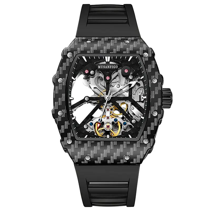 Fully Automatic Skeleton Mechanical Business Watch