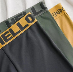 Men's Quick-Dry Stretch Boxer Trunks - Breathable Multi-Pack