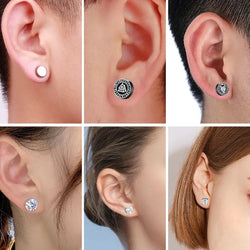 Crystal Magnetic Non-Piercing Ear Studs