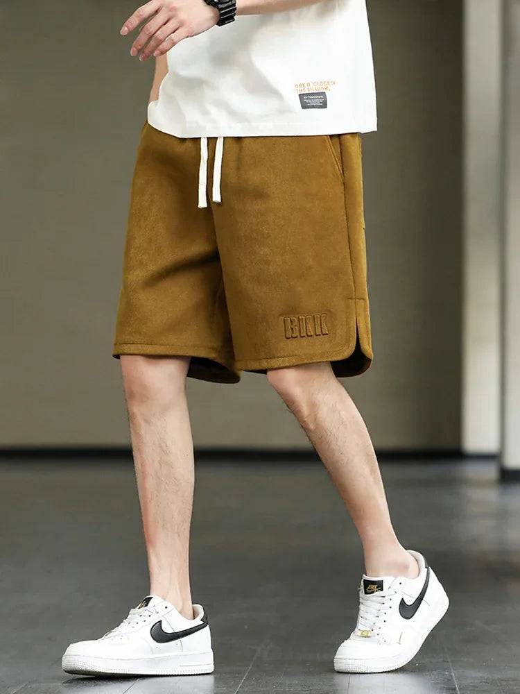 Men's Baggy Drawstring Streetwear Sweat Shorts