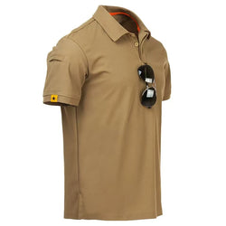 Men's Quick-Dry Tactical Cargo Outdoor T-Shirt